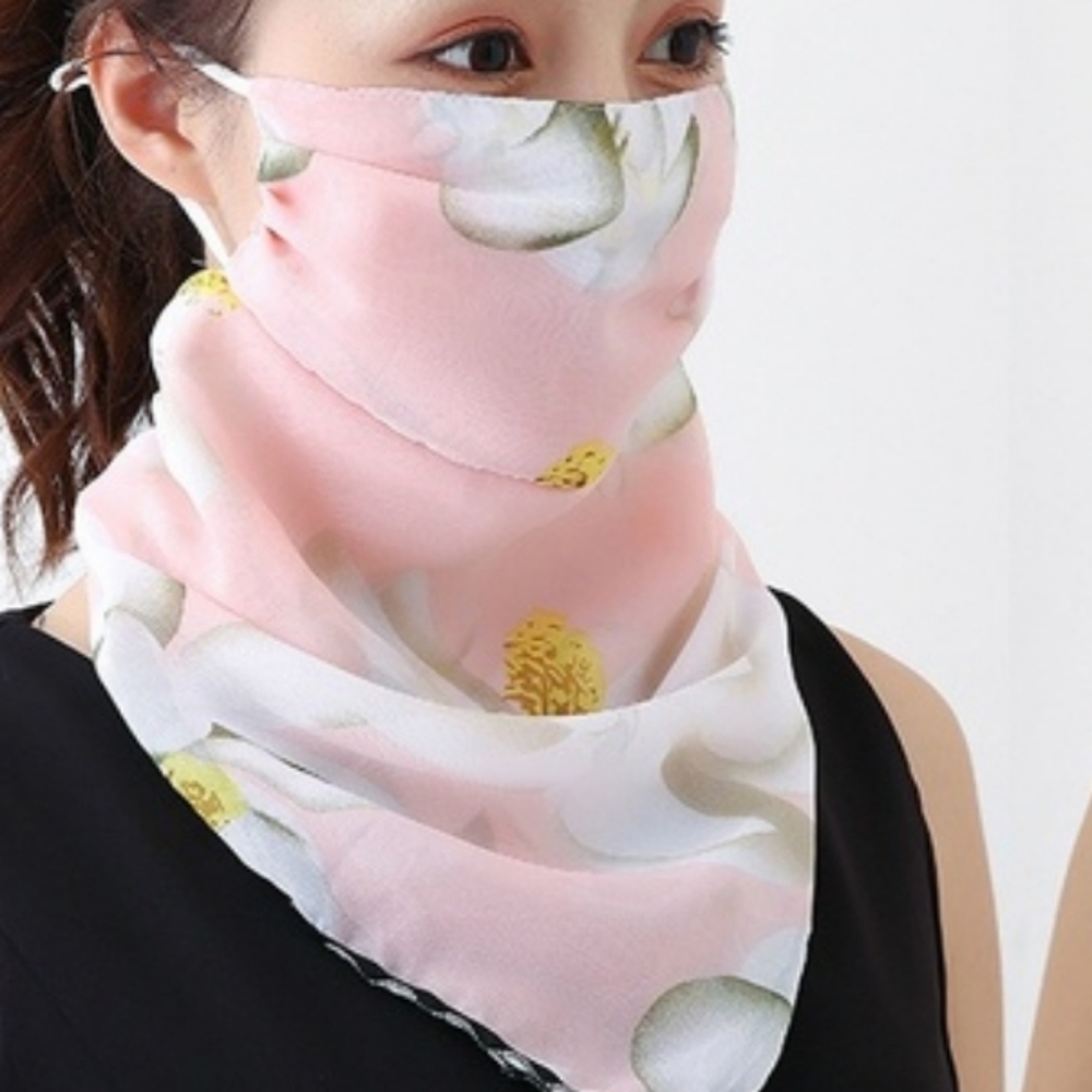 Scarf Mask- chiffon